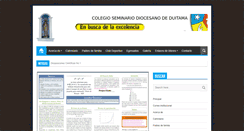 Desktop Screenshot of colseminario.edu.co